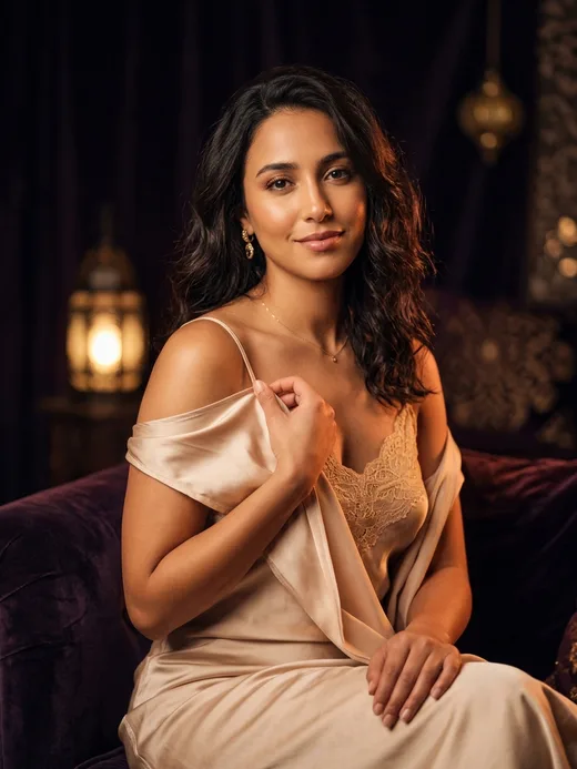 Nour, orientale douce à la voix de velours au téléphone